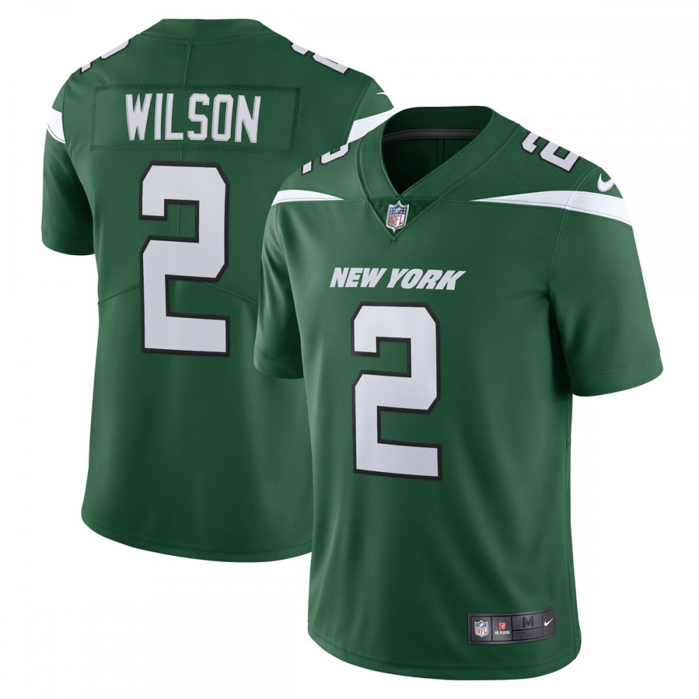Zach Wilson New York Jets Nike Vapor Limited Jersey - Gotham Green-GridironStore